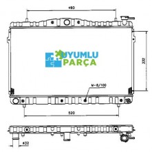 HYUNDAİ ELANTRA SU RADYATÖRÜ 1996 -- 1998