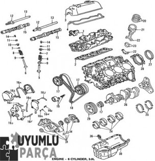  HYUNDAİ GALLOPER EKSANTRİK MİLİ EKSOZ 1998 -- 2006