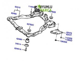 HYUNDAİ ELANTRA TRAVERS BURCU ÖN 2000 -- 2006