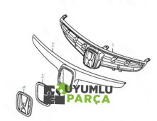 HONDA CİVİC PANJUR 2007 -- 2009 