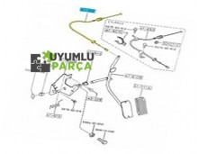 MAZDA 323 GAZ TELİ 1995 -- 1998