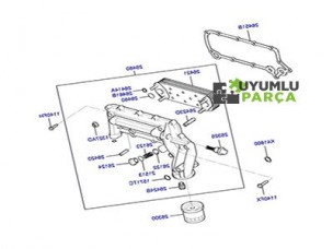 HYUNDAİ STAREX YAG SOGUTUCU 2002 -- 2008 CRDİ