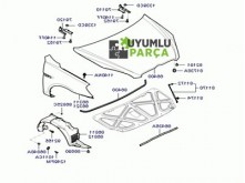 HYUNDAİ ERA KAPUT 2006 -- 2011 