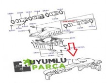HYUNDAİ ACCENT HAVA FİLTRE HORTUMU 1995 -- 2000