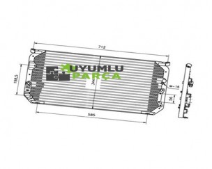 TOYOTA COROLLA KLİMA RADYATÖRÜ 1992 - 1995