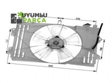 TOYOTA COROLLA RADYATÖR FANI 2007 -- 2012