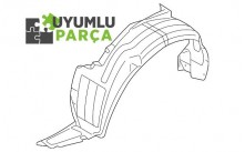 KİA RİO CAMURLUK DAVLUMBAZI ÖN SAG 2010 - 2012