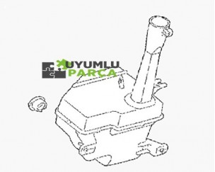 KİA CERATO SİLECEK SUYU DEPOSU 2009 -- 2011