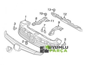 HONDA CİVİC ARMA 2012 -- 2015