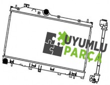 SUBARU FORESTER RADYATÖR 2000 -- 2006