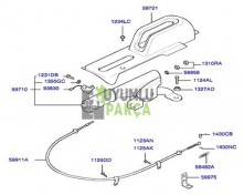 HYUNDAİ H100 EL FREN KONSOLU 1994 -- 2008