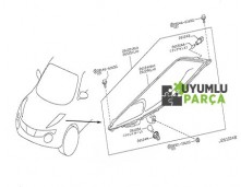 NİSSAN JUKE SİNYAL SOL 2011 -- 2015
