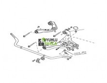 NİSSAN PATHFİNDER Z ROT ÖN 2005 -- 2010