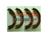 TOYOTA HİLUX BALATA ARKA 1988 - 1997