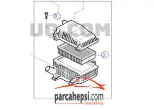 KİA SPORTAGE HAVA FİLTRE KUTUSU 1996 2002