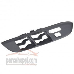 Toyota RAV4 Ön Sol Cam Düğme Çerçevesi (2000-2006) OEM: 74232-42080