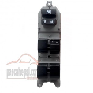 Toyota Corolla RAV4 Yaris Ön Sol Cam Düğme Kumanda Paneli (2007-2014) 84820-12520