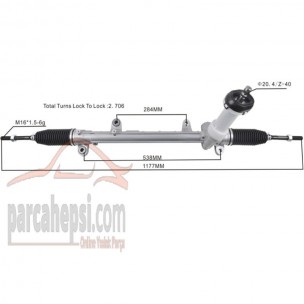 Hyundai Tucson & Kia Sportage Elektrikli Direksiyon Kutusu (EPS) 2015-2020 - 56500-D3100 / 56500D3100