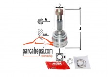 HYUNDAİ ELANTRA AKS KAFASI 2000 - 2006