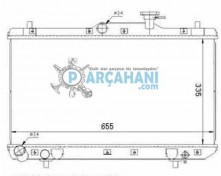 HYUNDAİ ACCENT SU RADYATÖRÜ 2002 - 2006
