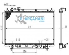 MAZDA 323 SU RADYATÖRÜ OTOMATİK 1995 - 1998 
