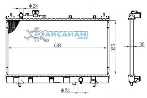 MAZDA 323 SU RADYATÖRÜ 1998 - 2002