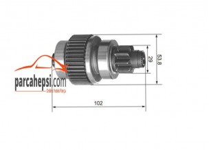 KİA BONGO MARŞ DİŞLİSİ 1997 2005