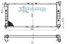 MAZDA 626 SU RADYATÖRÜ 1992 - 1997