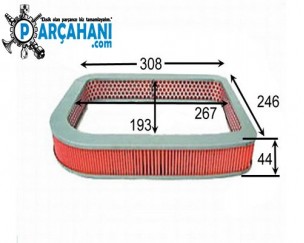 HONDA CİVİC HAVA FİLTRESİ 1988 - 1991