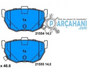 KİA CERATO BALATA ARKA 2004 - 2006