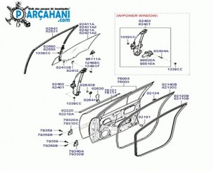 HYUNDAİ ERA KAPI ÖN SAG 2006 - 2011