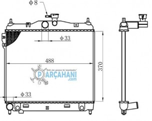 HYUNDAİ GETZ SU RADYATÖRÜ 2006 - 2010