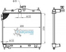 HYUNDAİ GETZ SU RADYATÖRÜ 2002 - 2005