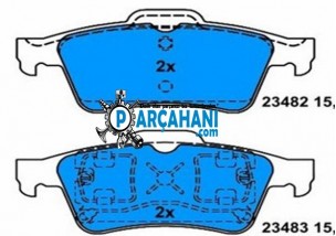 NİSSAN PRİMERA BALATA ARKA 2003 - 2008