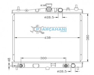 NİSSAN MİCRA SU RADYATÖRÜ 2003 - 2008