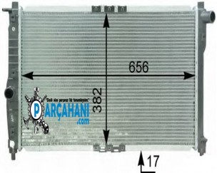 DAEWOO NUBİRA SU RADYATÖRÜ 1997 - 2003