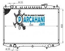 NİSSAN SKYSTAR SU RADYATÖRÜ 2003 - 2008