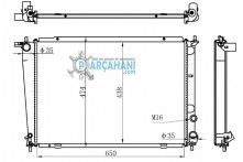 HYUNDAİ STAREX SU RADYATÖRÜ 2002 - 2008