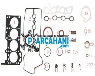 TOYOTA YARİS TAKIM CONTA 1999 - 2001