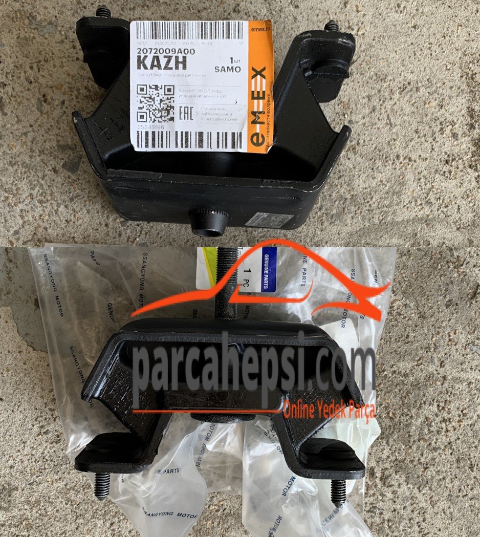 2073009A00 2072009A00 2070009A00 ENGINE MOUNTING SSANGYONG ACTYON